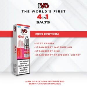 IVG 4 in 1 Nic Salts Red Edition Flavour IVG 4 in 1 Nic Salts Red Edition Flavour