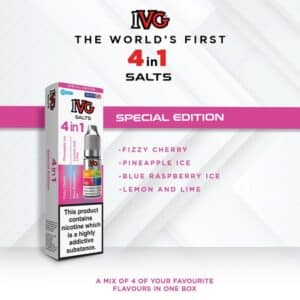 IVG 4 in 1 Nic Salts Special Edition Flavour IVG 4 in 1 Nic Salts Special Edition Flavour