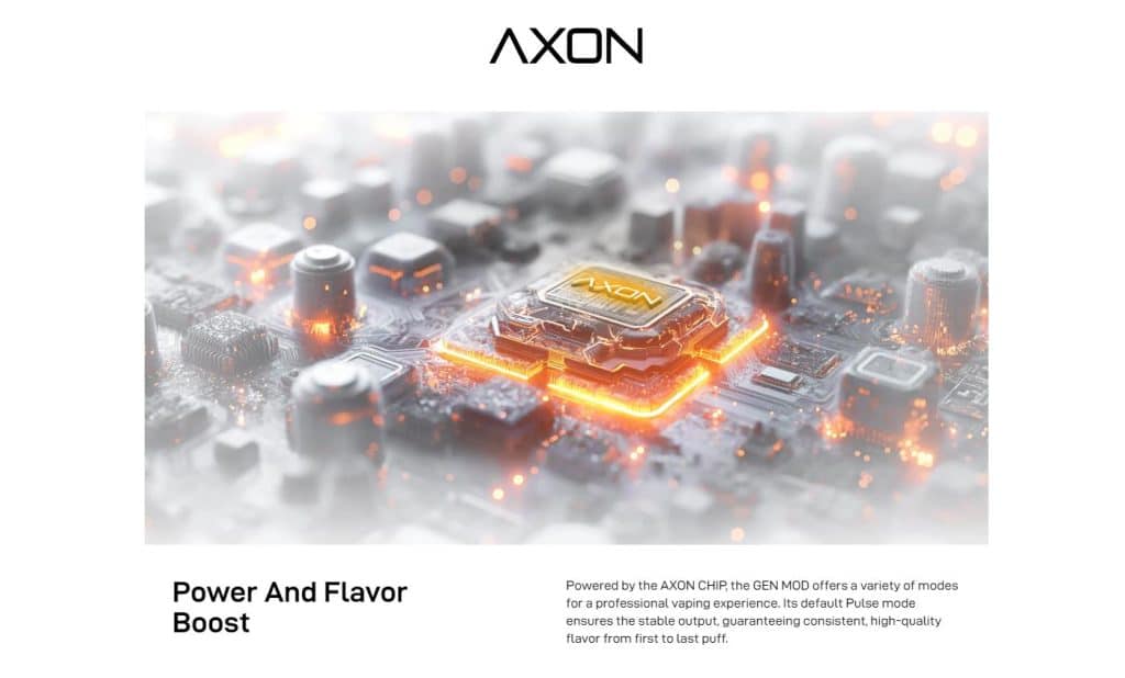 Vaporesso GEN MAX Mod 220W AXON Chip Vaporesso GEN MAX Mod 220W AXON Chip