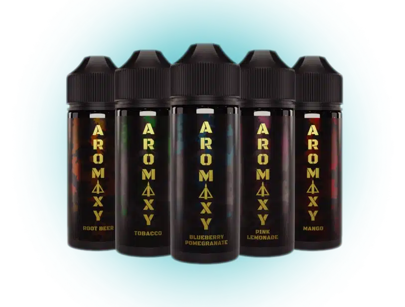 Aromaxy E-liquid 100ml Shortfill Vape Juice Banner Image