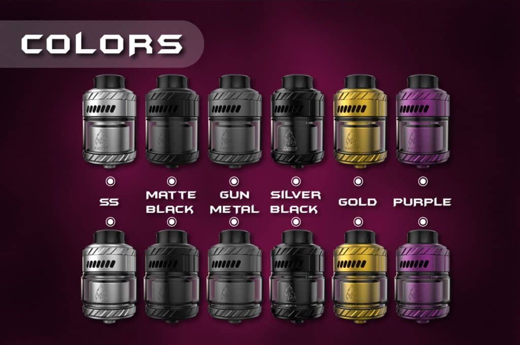 Thunderhead Creations Blaze MAX RTA Colours