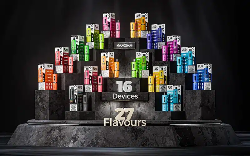 Avomi FLIQ 4-in-1 Pod Kit Devices and Flavours