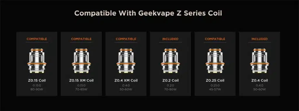 Geekvape Aegis Solo 3 Kit Compatible Coils Geekvape Aegis Solo 3 Kit Compatible Coils