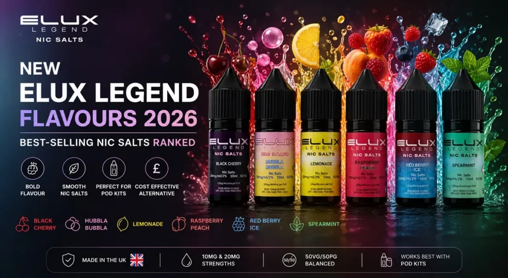 New Elux Legend Flavours 2026