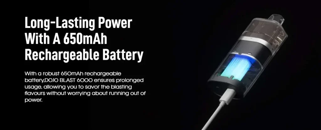 Vaporesso Dojo Blast 6000 Vape Kit Battery Vaporesso Dojo Blast 6000 Vape Kit Battery