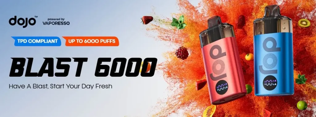Vaporesso Dojo Blast 6000 Vape Kit Promo Vaporesso Dojo Blast 6000 Vape Kit Promo
