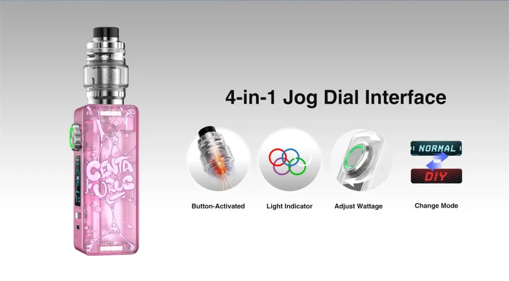Lost Vape Centaurus N100 Kit 4 in 1 Jog Dial