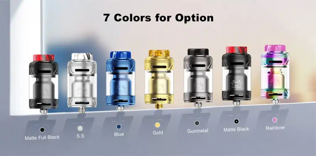 Hellvape Fat Rabbit 2 Solo RTA Colour Options