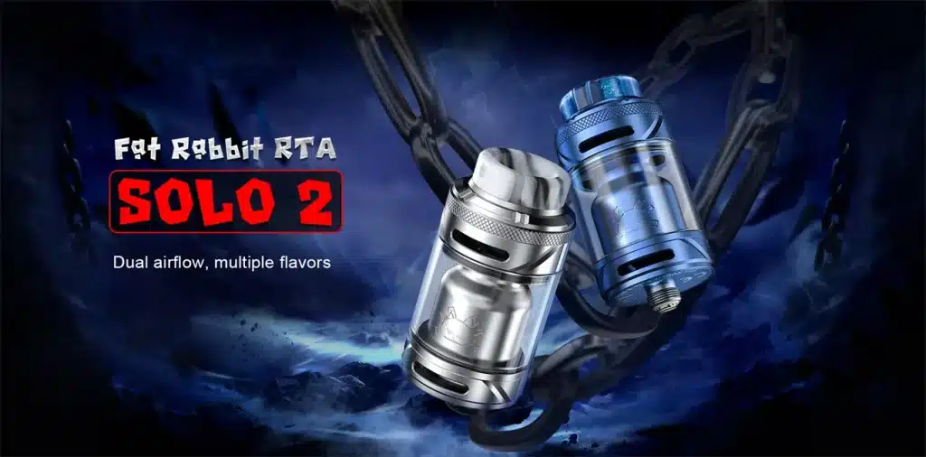 Hellvape Fat Rabbit 2 Solo RTA Promo Image