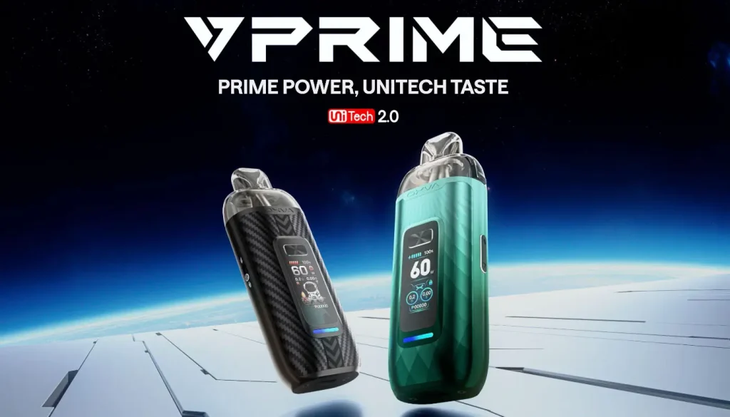 OXVA VPrime Pod Kit Promo Image