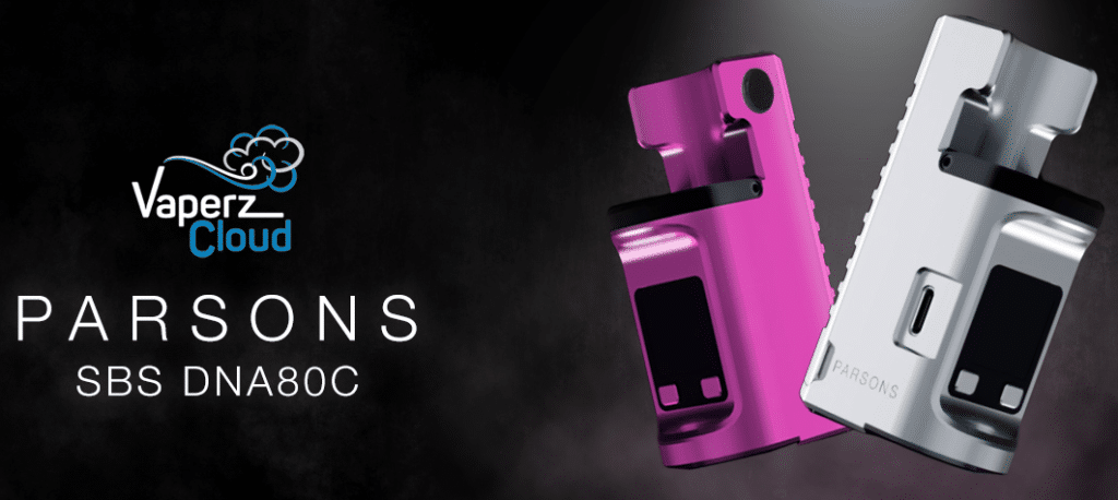 Vaperz Cloud Parsons SBS DNA80c Mod Promo Banner Cheap