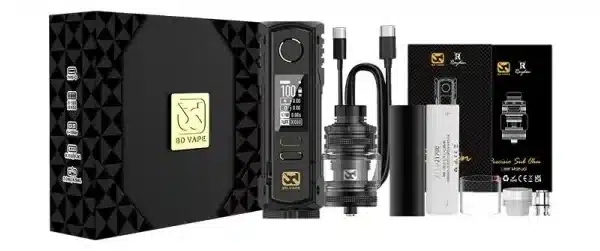 BD Vape Rayden 100 Vape Kit Contents