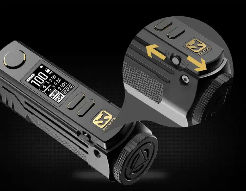 BD Vape Rayden 100 Vape Kit One Touch Switch