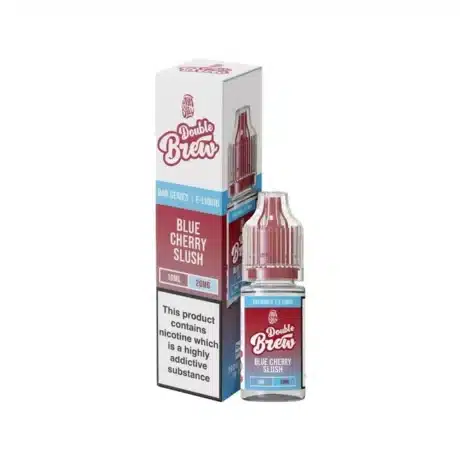 Ohm Brew Double Brew Bar Series 10ml Nic Salts Blue Cherry Slush