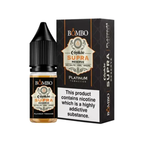 Bombo Nic Salts 10ml Cookie Supra Reserve