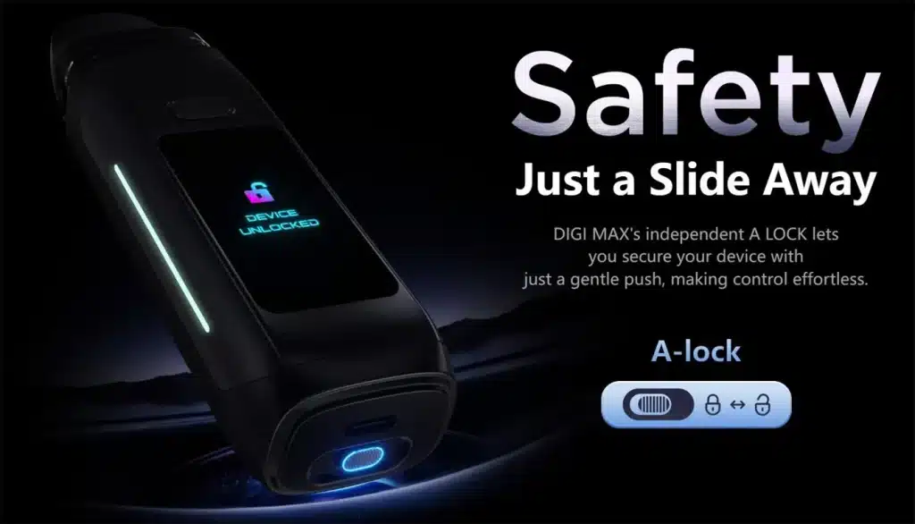 Geekvape Digi Max & Digi Max R Pod Kit Safety A Lock Geekvape Digi Max & Digi Max R Pod Kit Safety A Lock