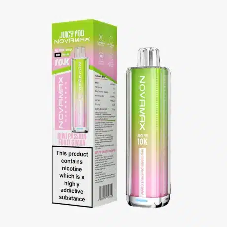Juicy Pod NOVAMAX 10K Kiwi Passion Fruit Guava