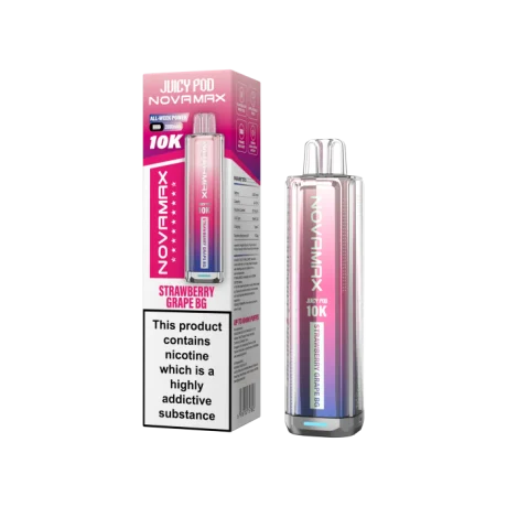 Juicy Pod NOVAMAX 10K Strawberry Grape BG