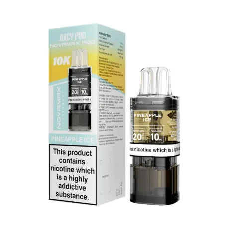 Juicy Pod NovaMax 10K Prefilled Pods Pineapple Ice