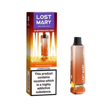Lost Mary Nera 15K Replacement Prefilled Pod Blackcurrant Mango