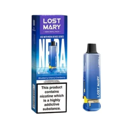 Lost Mary Nera 15K Replacement Prefilled Pod Blueberry Cherry Cranberry