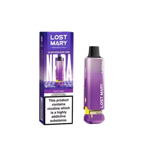 Lost Mary Nera 15K Replacement Prefilled Pod Gami Grape