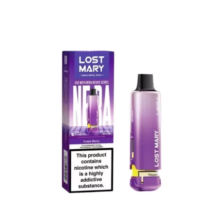 Lost Mary Nera 15K Replacement Prefilled Pod Grape Berry