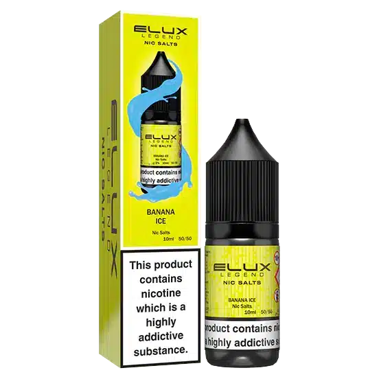 Elux Legend Nic Salts 10ml Banana Ice