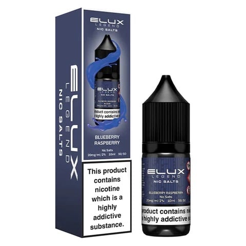 Elux Legend Nic Salts 10ml Blueberry Raspberry