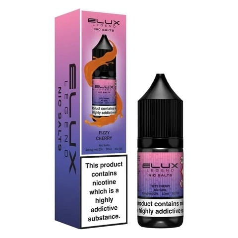 Elux Legend Nic Salts 10ml Fizzy Cherry