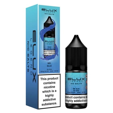 Elux Legend Nic Salts 10ml Mr Blue