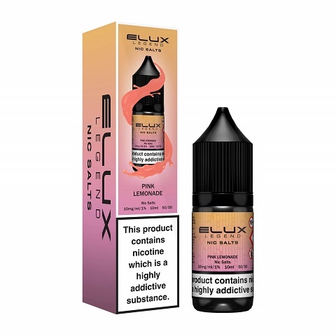 Elux Legend Nic Salts 10ml Pink Lemonade