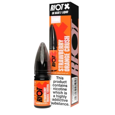 Riot X Nic Salts Strawberry Orange Crush