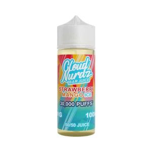Cloud Nurdz Bar Juice Shortfill E-Liquid 100ml
