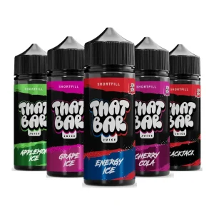 That Bar Juice Shortfill E-Liquid 100ml by Big Bold