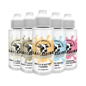 The Lancashire Creamery Shortfill E-Liquid 100ml