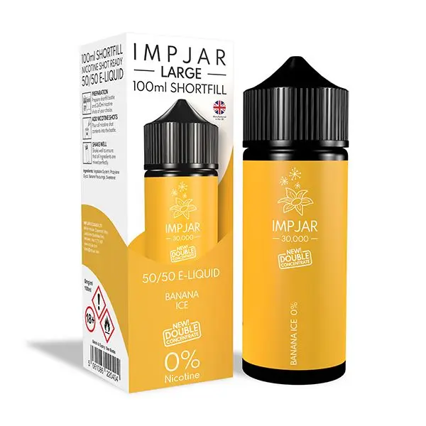 IMP JAR 100ml Shortfill Banana Ice