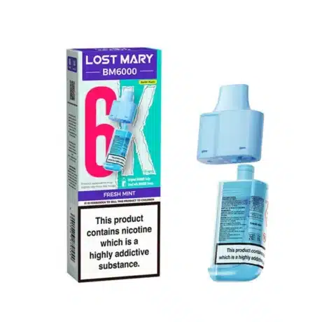 Lost Mary BM6000 Refill Pods Fresh Mint