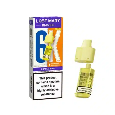 Lost Mary BM6000 Refill Pods Orange Bruu