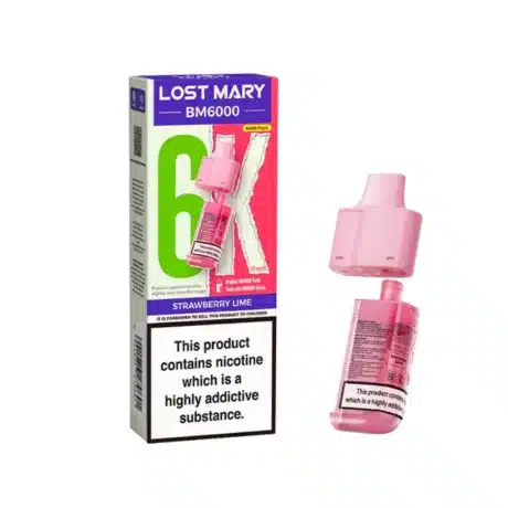 Lost Mary BM6000 Refill Pods Strawberry Lime