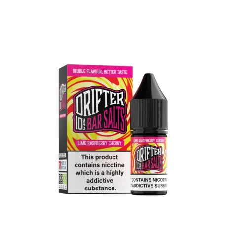 Drifter Bar Salts Nic Salt 10ml Lime Raspberry Cherry
