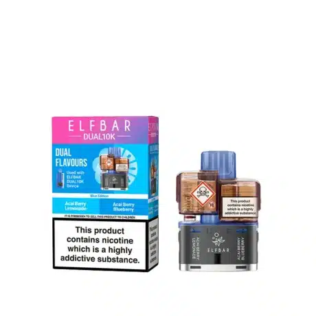 Elf Bar Dual 10K Prefilled Pods Blue Edition