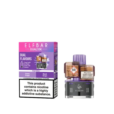 Elf Bar Dual 10K Prefilled Pods Grape Edition