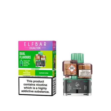 Elf Bar Dual 10K Prefilled Pods Lemon Edition