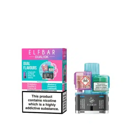 Elf Bar Dual 10K Prefilled Pods Purple Edition