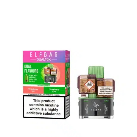 Elf Bar Dual 10K Prefilled Pods Strawberry Edition