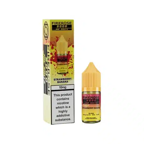 Elux Firerose 5000 Nic Salt 10ml Strawberry Banana