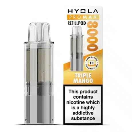 Hyola Pro Max 8000 Prefilled Pods Triple Mango