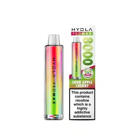 Hyola Pro Max 8000 Vape Kit Sour Apple Cherry