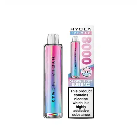 Hyola Pro Max 8000 Vape Kit Strawberry Blue Razz